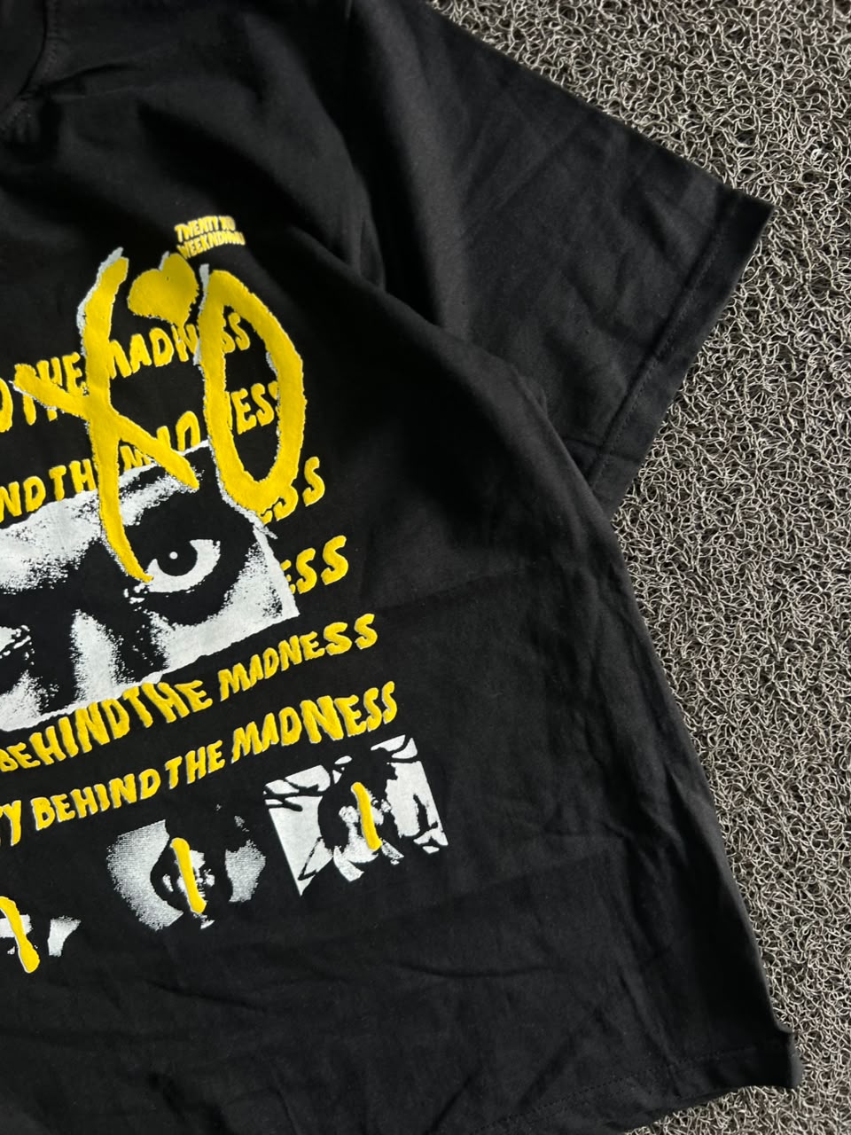 Black The Weeknd Graphic Print T-Shirt – Beauty Behind the Madness Design
