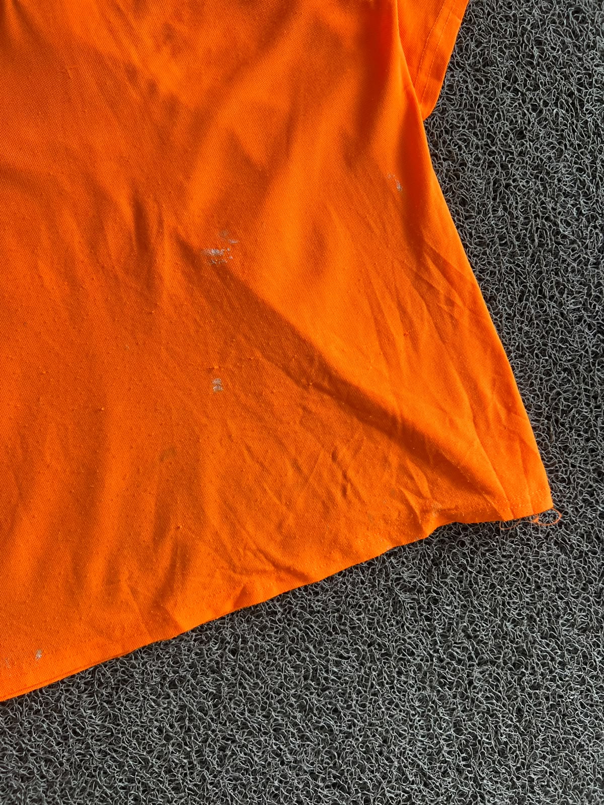 Bright Orange ShuaiTu Polo T-Shirt ⚠️ Small Stains