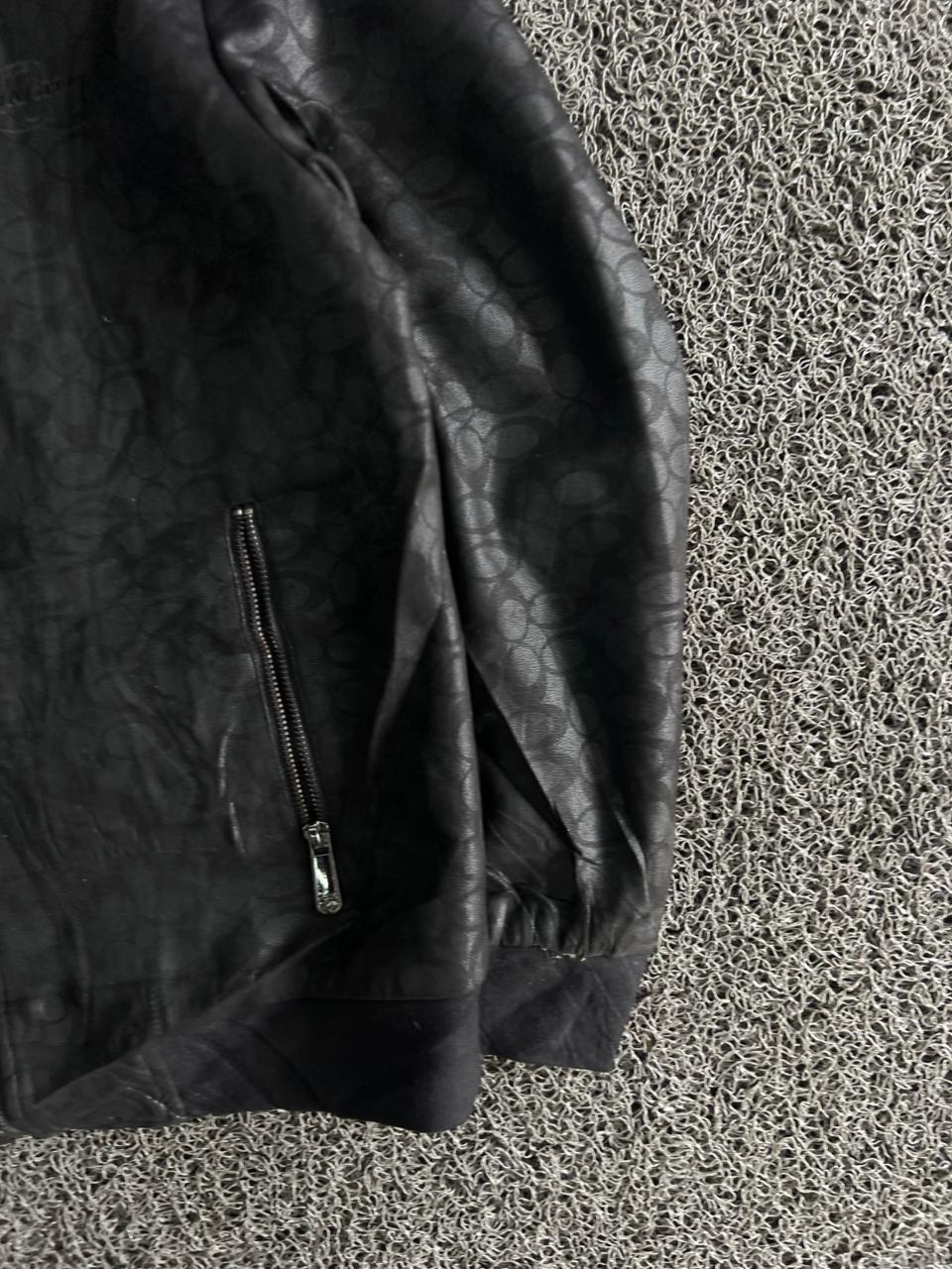 Black Textured Bomber Jacket – Premium Zip-Up Casual Jacket