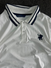 Ralph Lauren White Long Sleeve Polo Sweatshirt