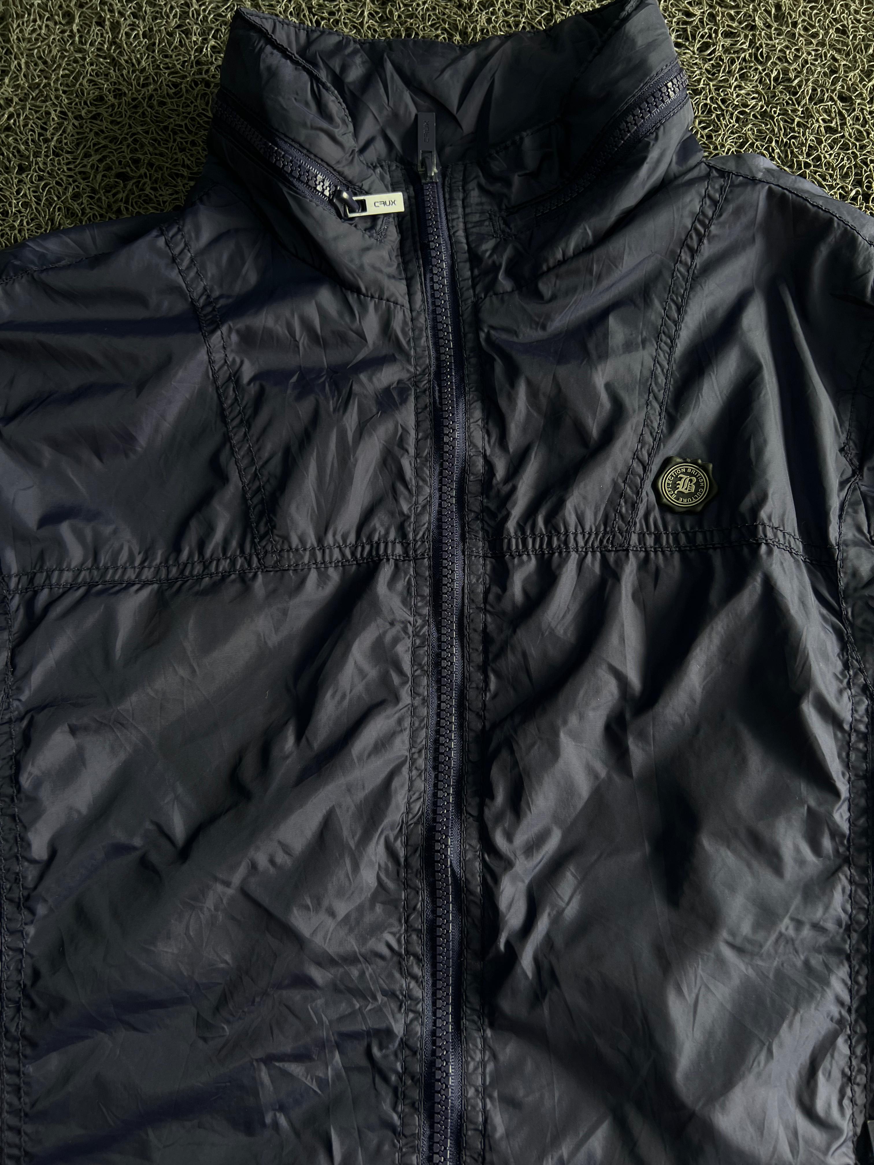 Element Navy Lightweight Full Zip Windbreaker Jacket