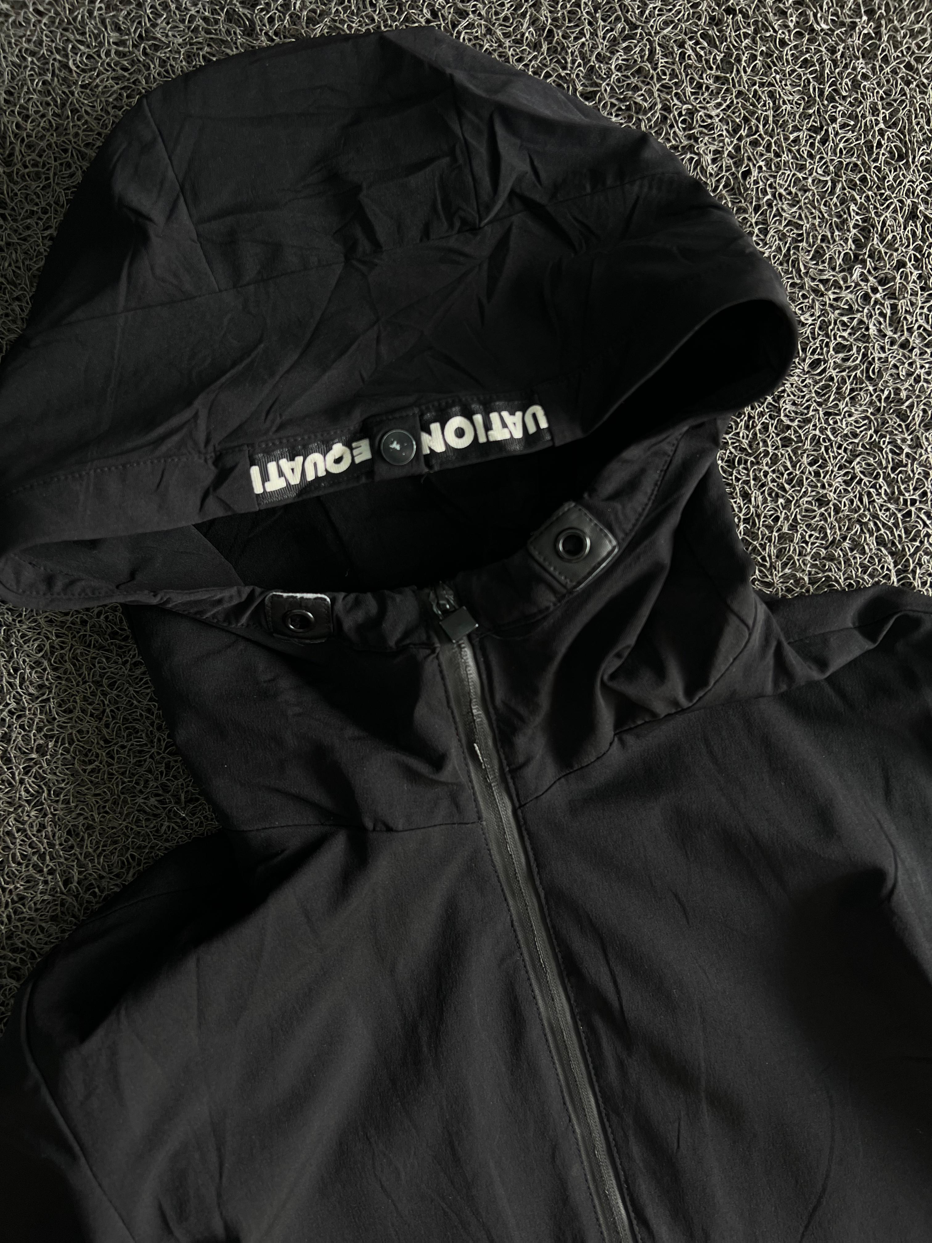 Hooded Utility Windbreaker Jacket – Full Zip Lightweight Outdoor Coat
