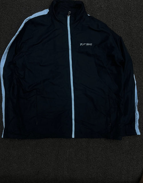FSR Lightweight Track Jacket with White Side Stripes & Zip Pockets