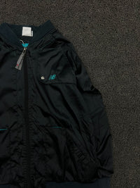 Lightweight Utility Jacket with Teal Detailing & Multiple Pockets