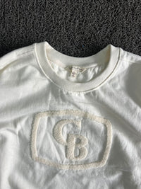 Unisex White Fleece Crewneck Sweatshirt