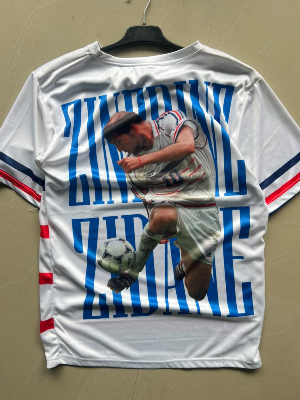 Zinedine Zidane Graphic Football Jersey