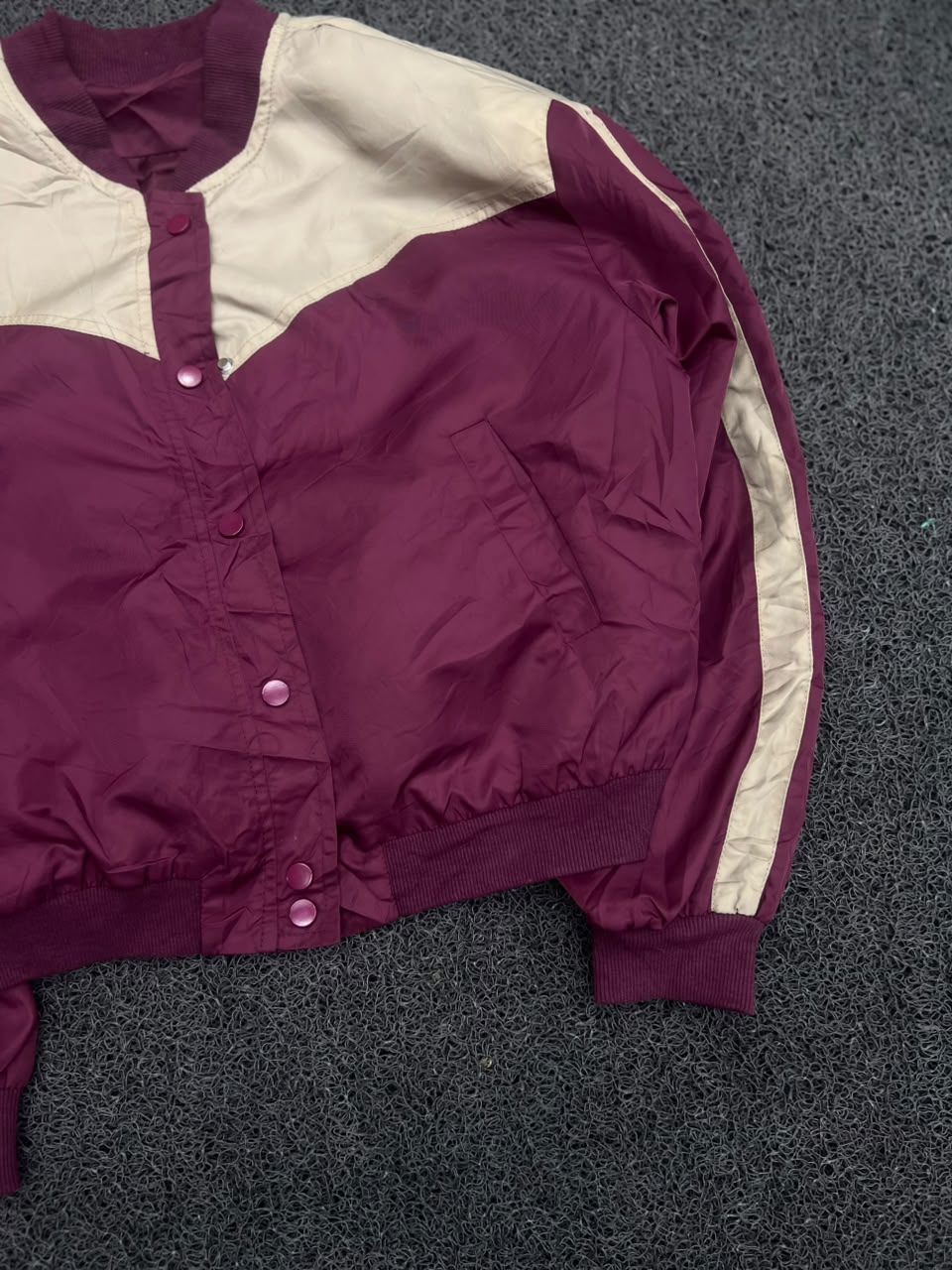 Cropped Windbreaker Jacket