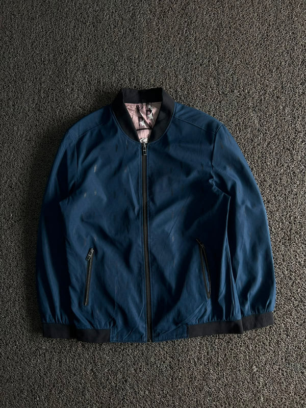 Vintage Bomber Jacket – Full Zip Lightweight Casual Jacket