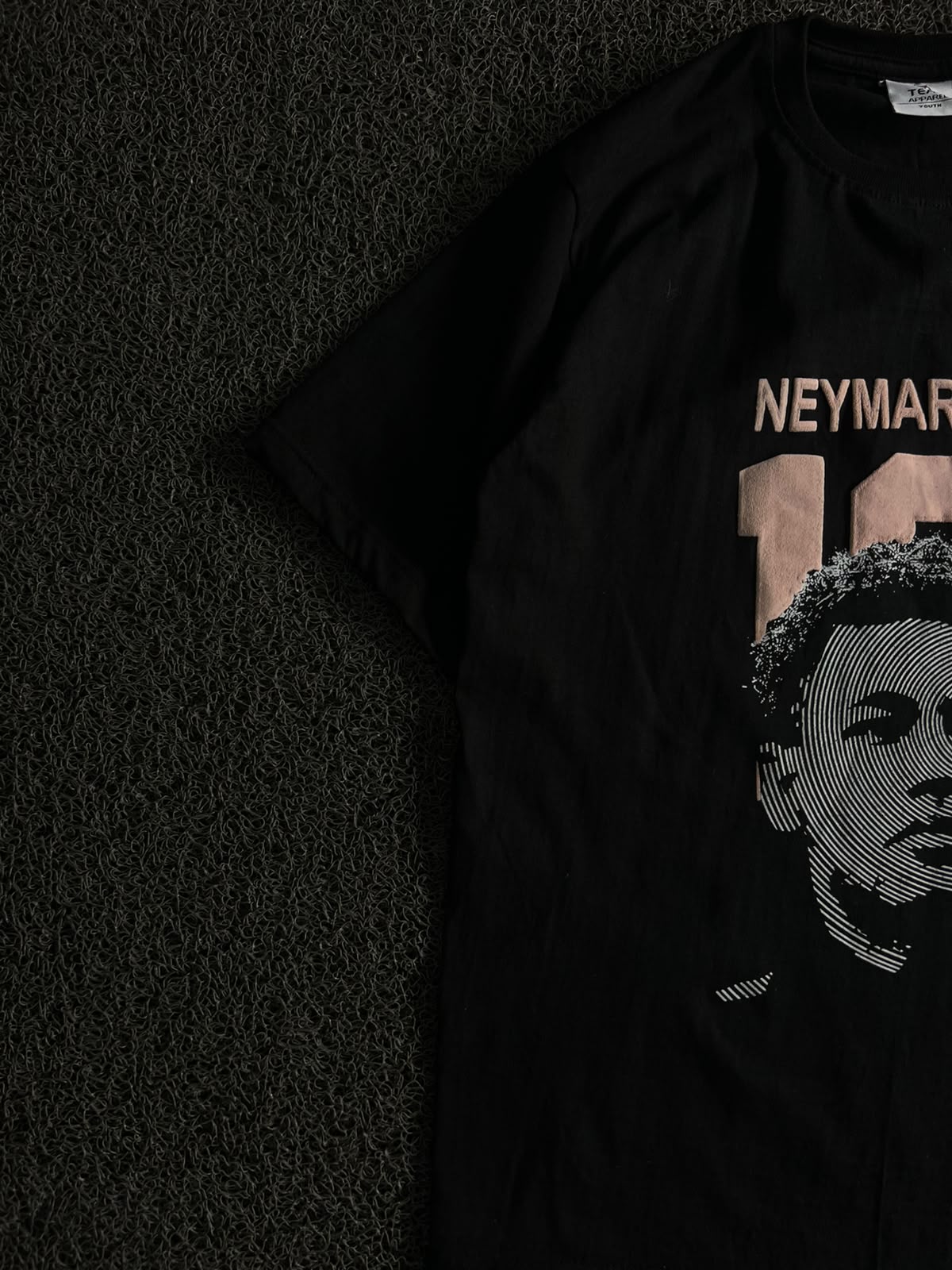 Neymar Jr. No. 10 Graphic Black T-Shirt ⚽🖤
