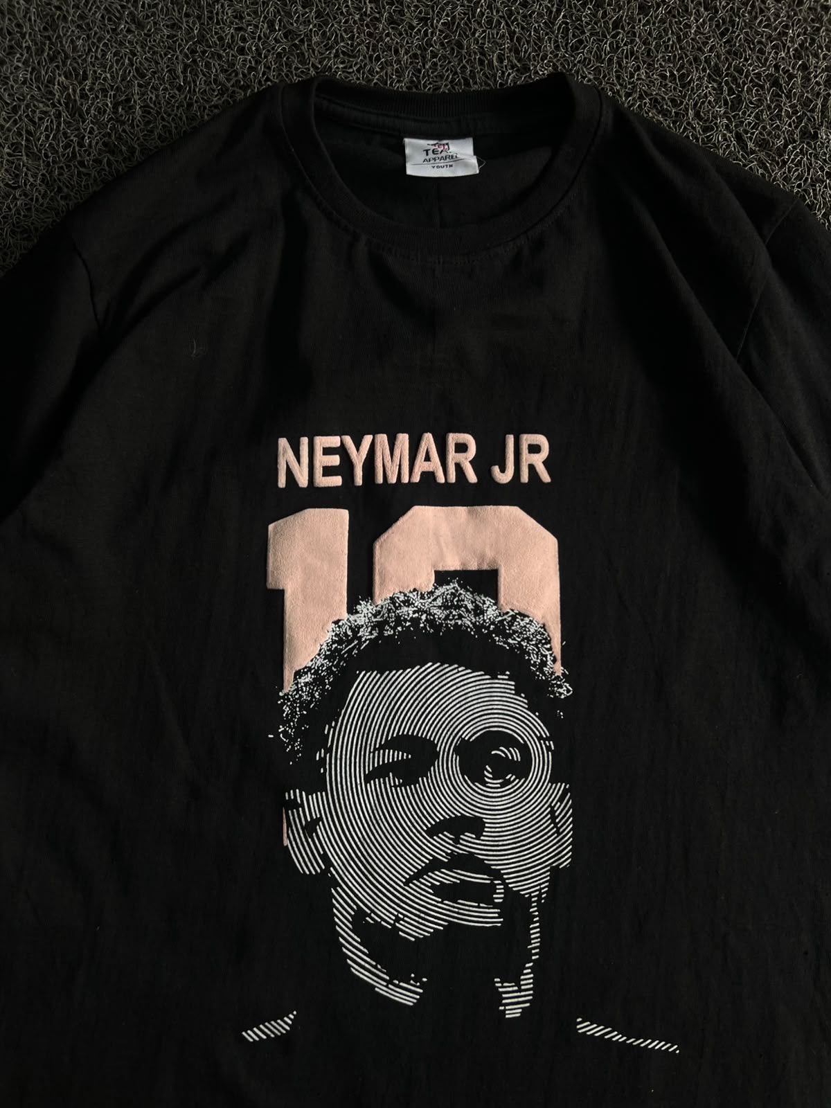 Neymar Jr. No. 10 Graphic Black T-Shirt ⚽🖤