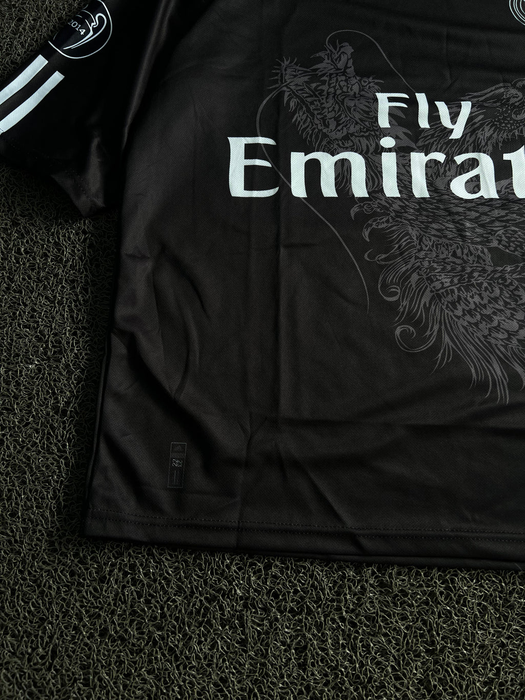 Real Madrid Ronaldo #7 Black Dragon Edition Football Jersey