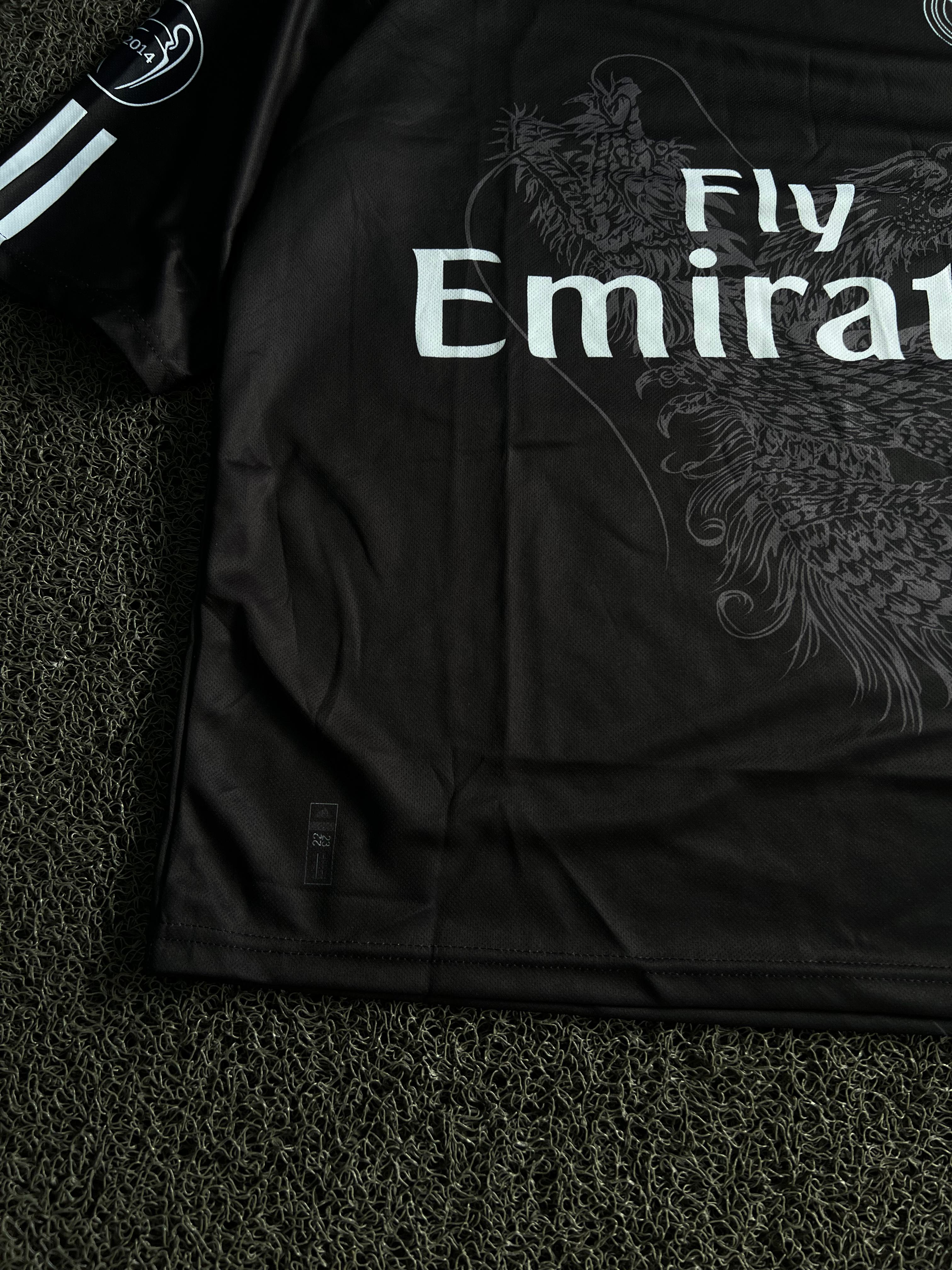 Real Madrid Ronaldo #7 Black Dragon Edition Football Jersey
