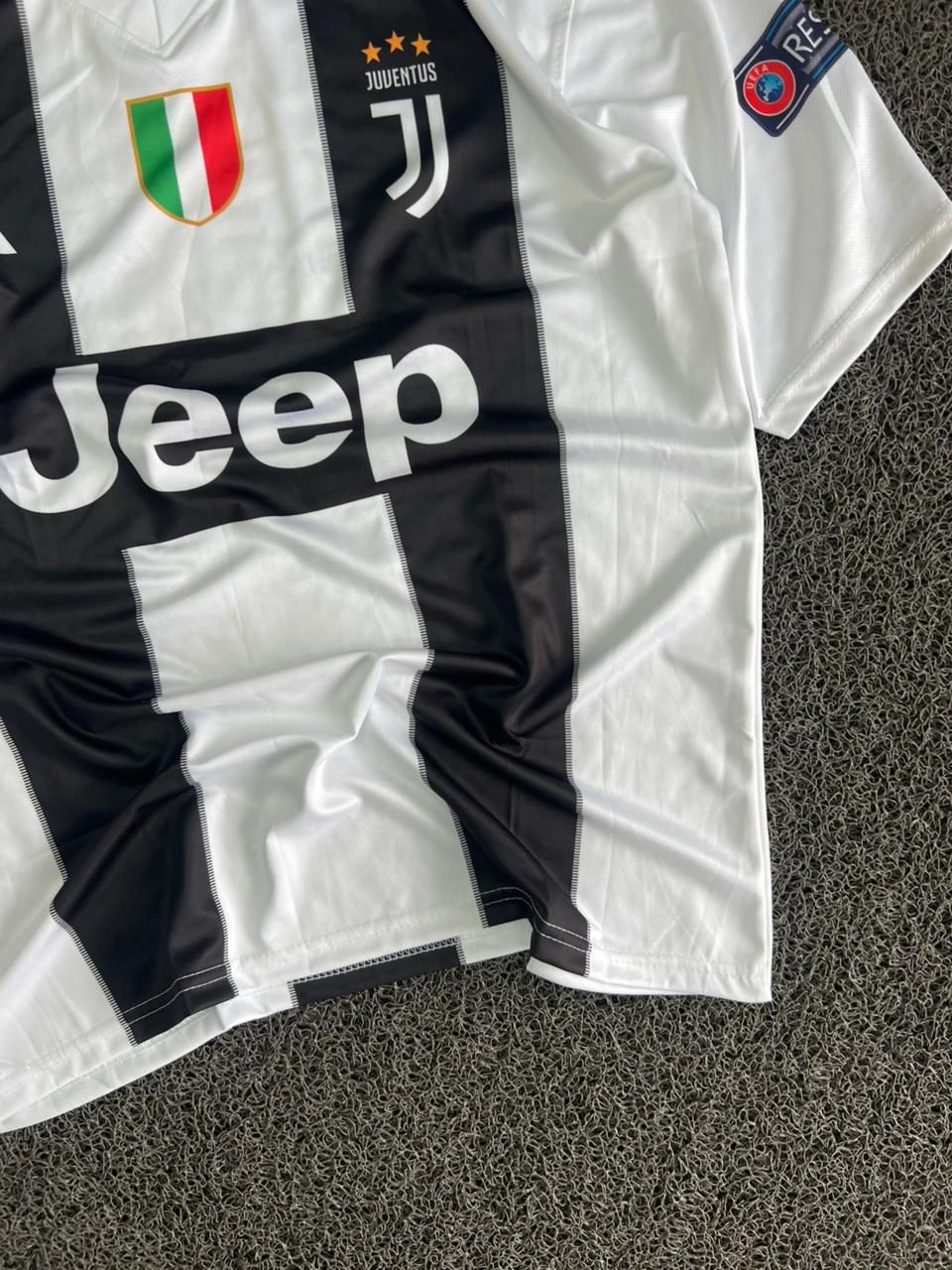 Juventus 2018/19 Home Jersey – Dybala #21 | Champions League Edition | Five Sleeve Jersey