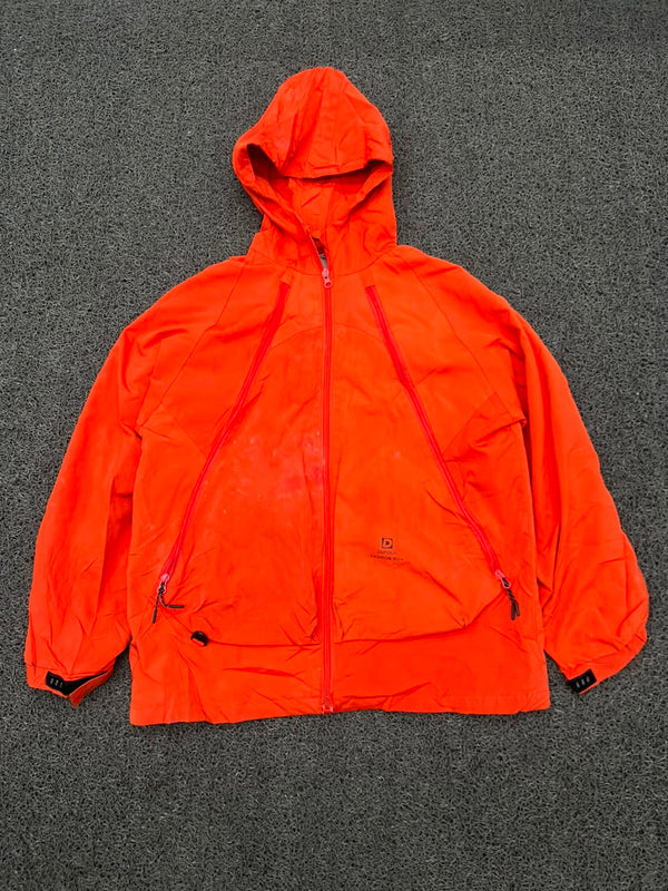 DUFOUR Fashion Boy Hooded Windbreaker Jacket ⚠️ Front Light Stain