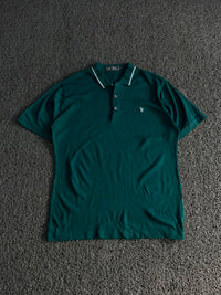 Vintage Teal Green Playboy Polo T-Shirt