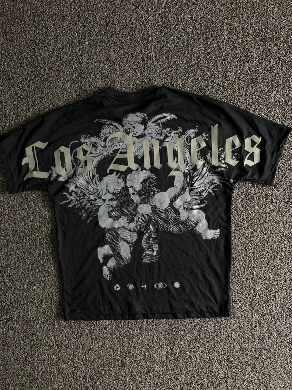 “Los Angeles” Cherub Graphic T-Shirt – Oversized Streetwear Style