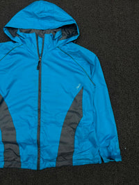 Blue  Hooded Ski Jacket