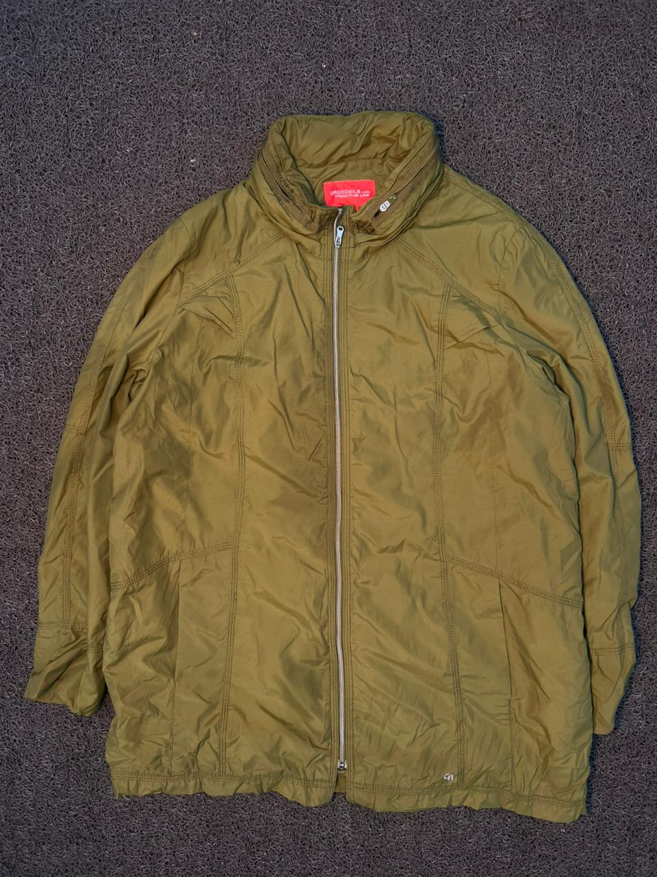 Lightweight Zip-Up Jacket – High Neck Casual Windbreaker