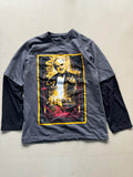The Godfather Graphic Layered Full Sleeve Oversized T-Shirt