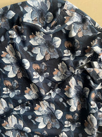 Premium Floral Print Button-Up Shirt