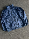 J.FIELD Navy Lightweight Windbreaker Jacket – Full Zip Packable Outerwear