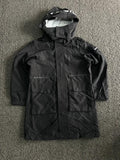 Digital Utility Hooded Parka Jacket – Black | Waterproof Multi-Pocket Outdoor Coat