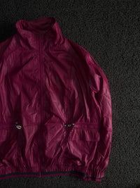 Lightweight Full-Zip Windbreaker Jacket with Zippered Pockets