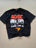 AC/DC Tour '88 Graphic Band T-Shirt – Black Vintage Rock Tee