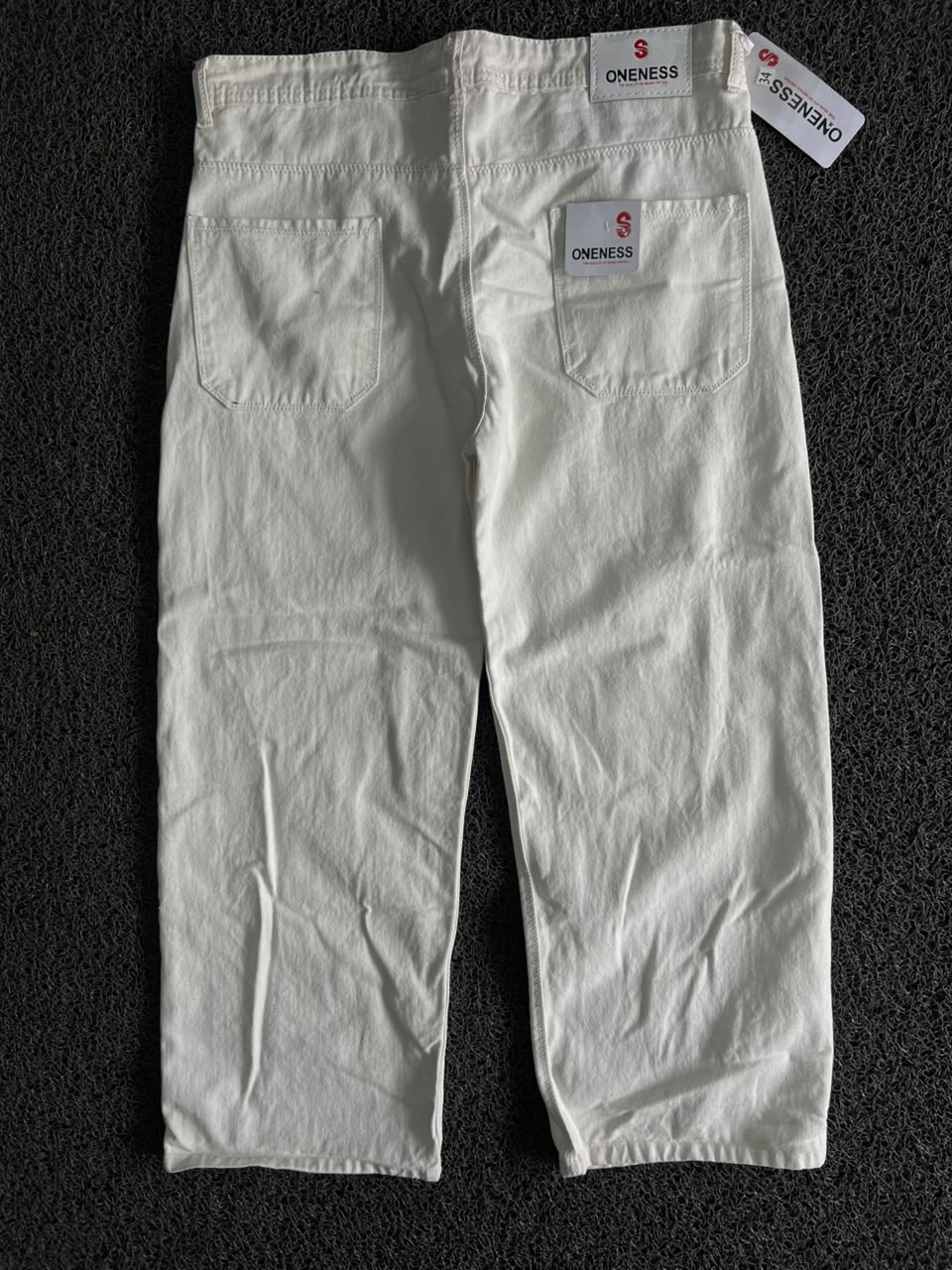 Classic Cropped Denim Jeans