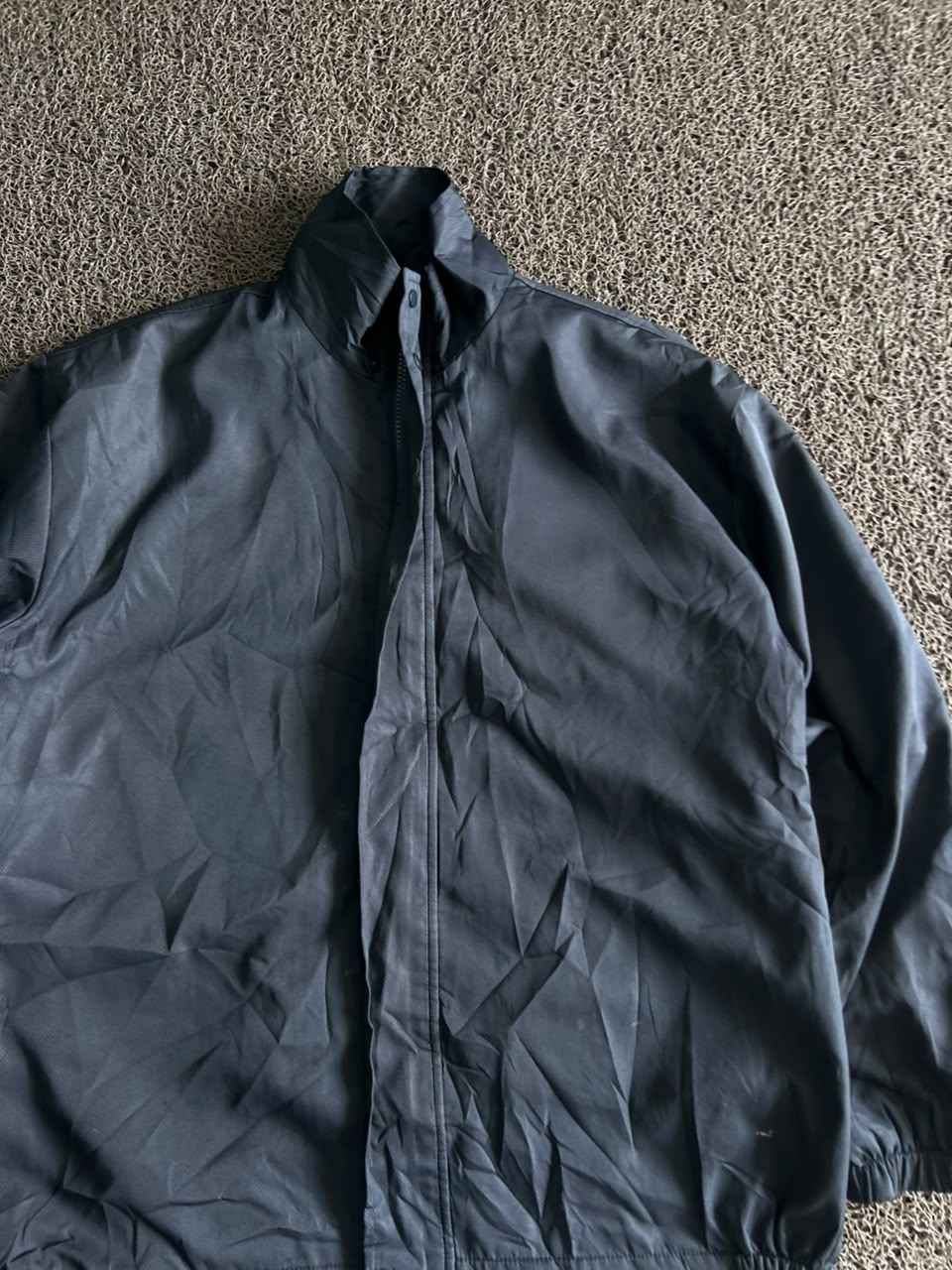 Full-Zip Stand Collar Windbreaker Jacket