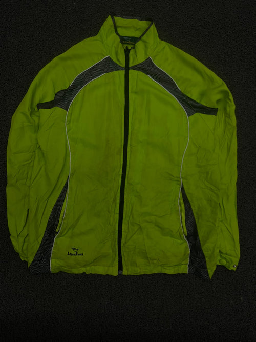 Lightweight Running Jacket with Full-Zip Closure ⚠️ Small Stains