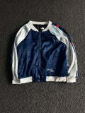 Heart Club Lightweight Satin Varsity Jacket