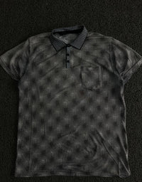 Textured Polo T-Shirt