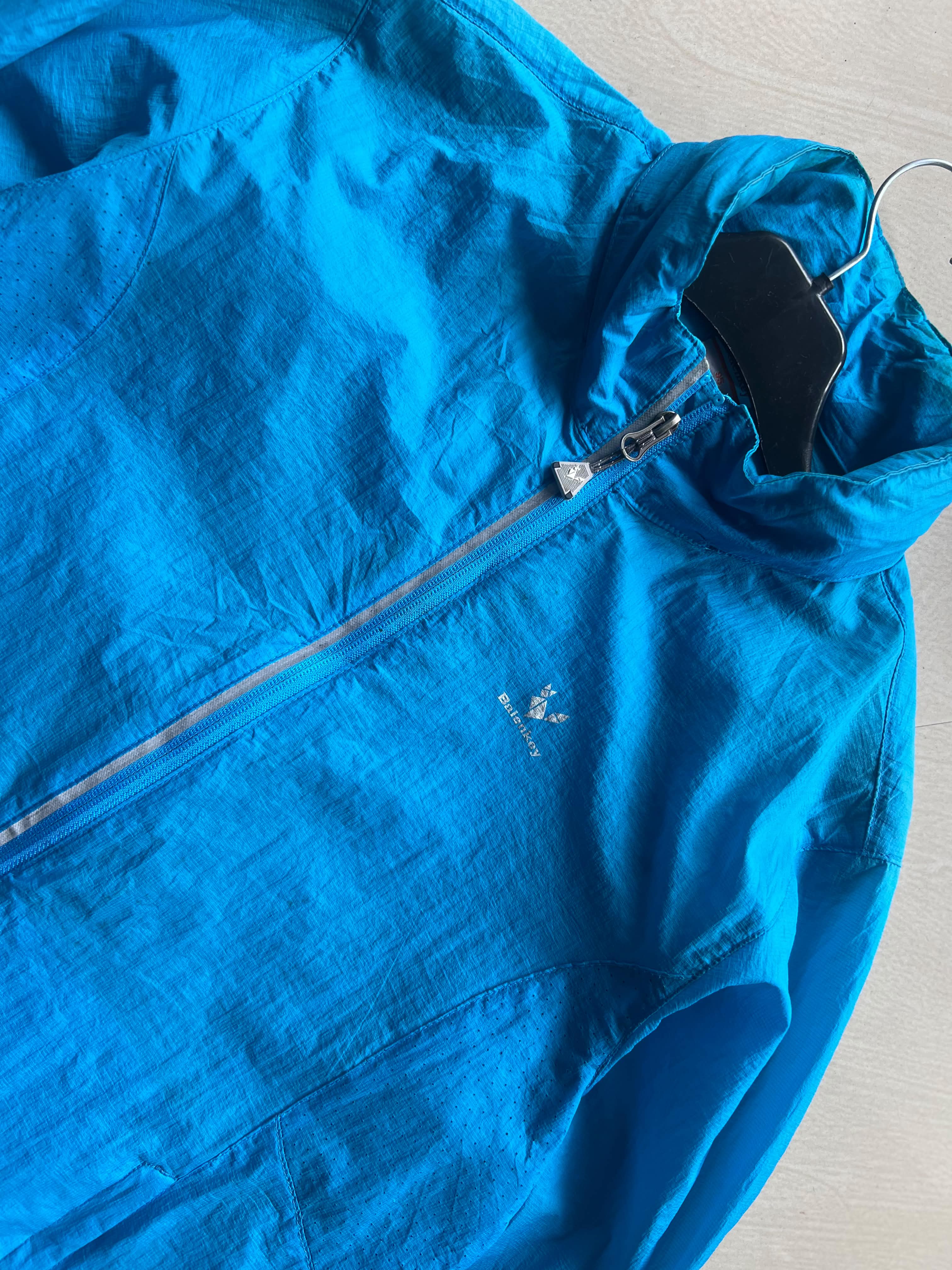 Bright Blue Lightweight Windbreaker Jacket