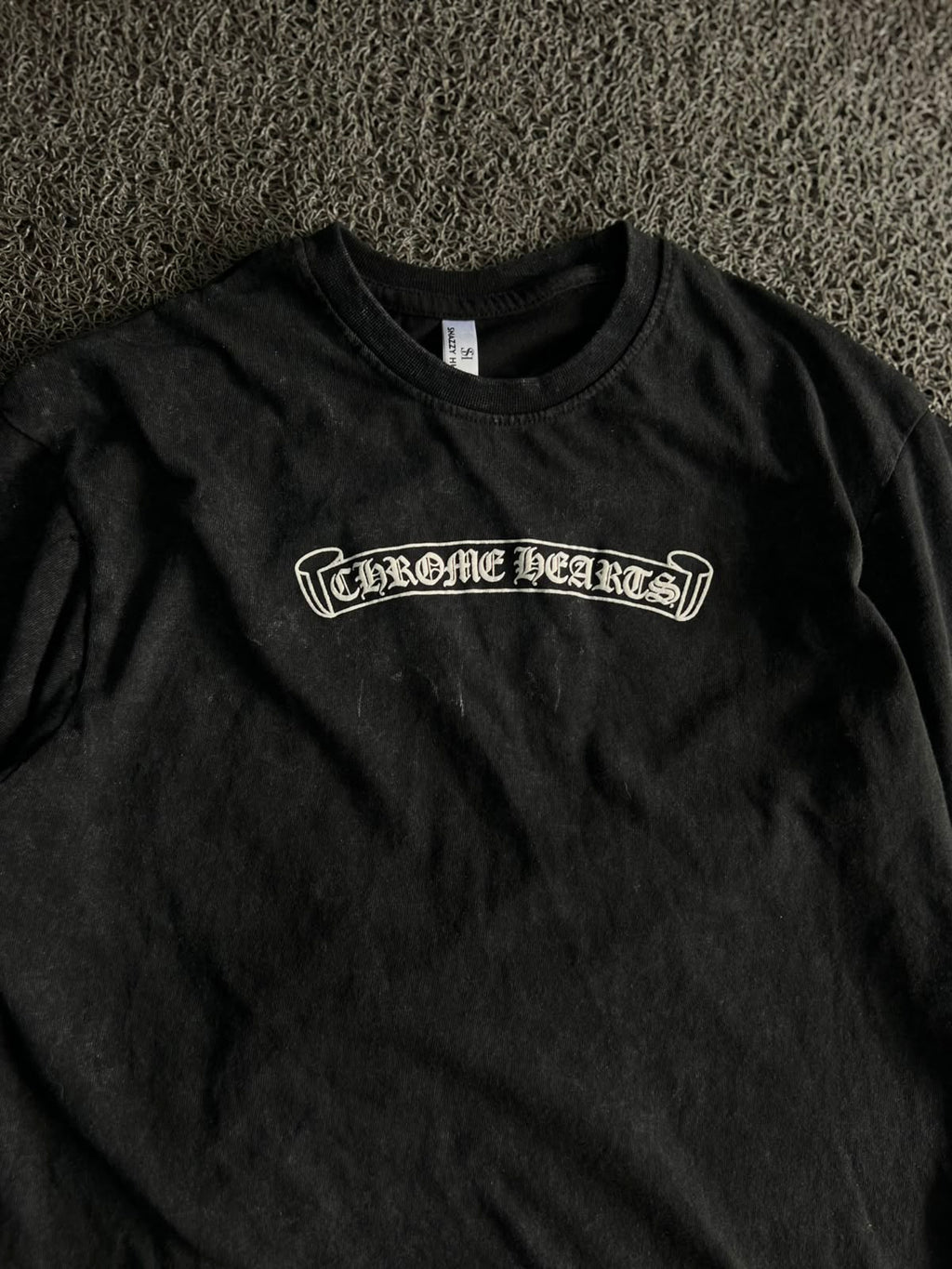 Chrome Hearts Horseshoe Back Print Graphic T-Shirt