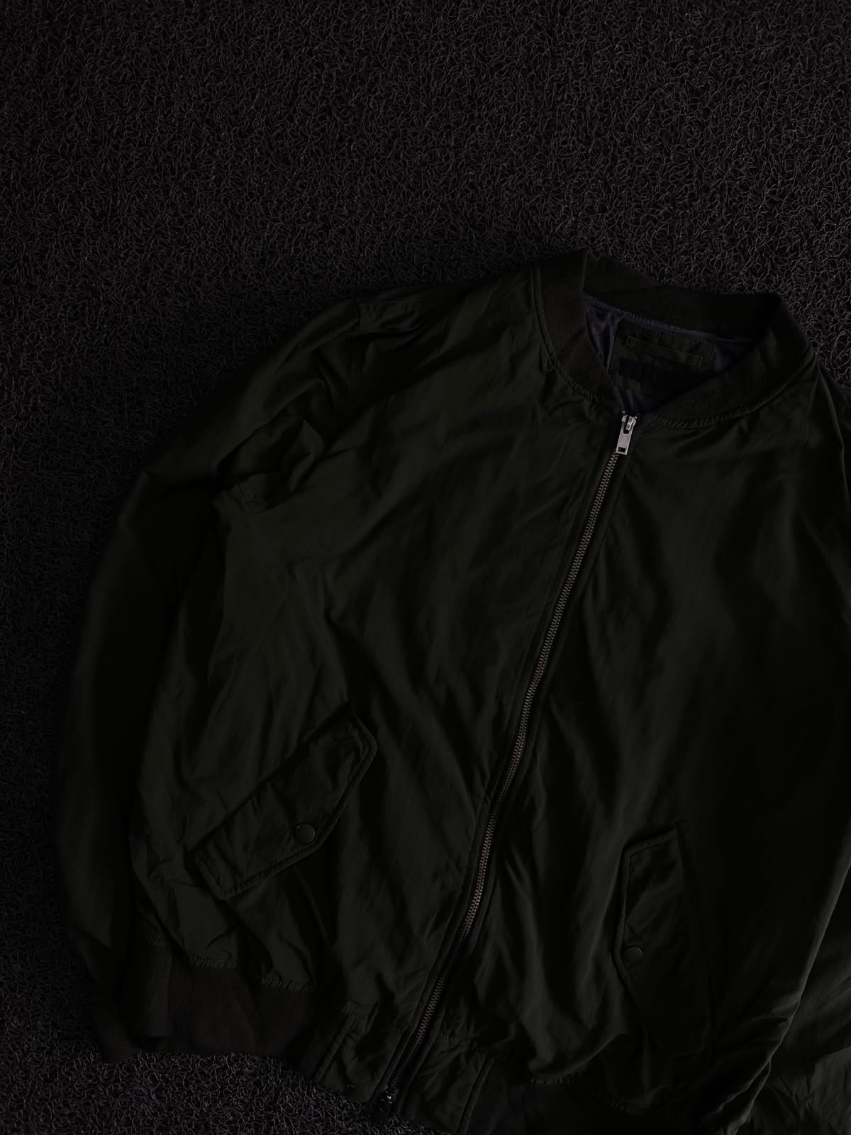 Vintage Bomber Jacket with Utility Pockets – Thriftwear