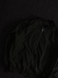 Vintage Bomber Jacket with Utility Pockets – Thriftwear
