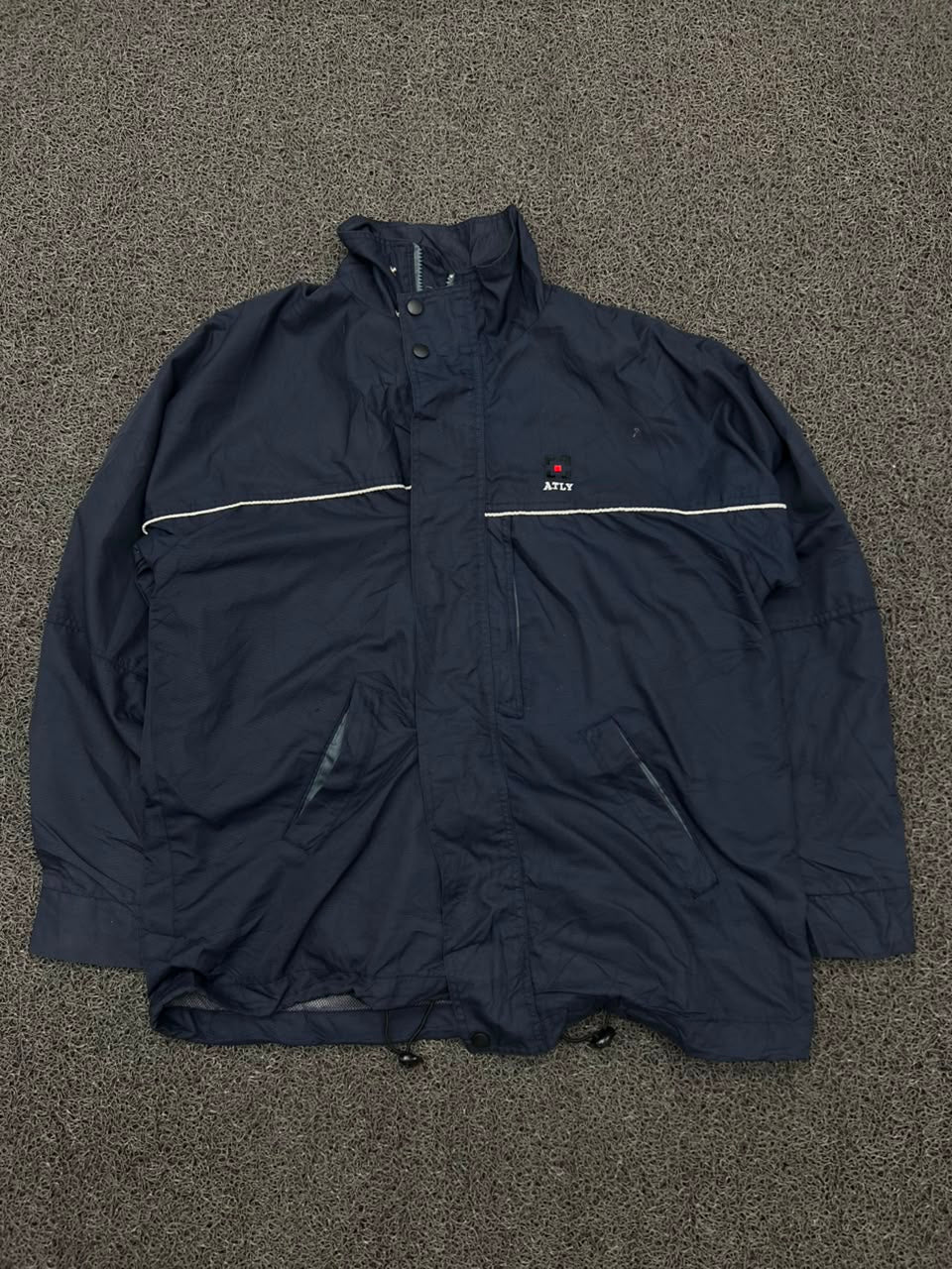ATLY Outdoor Windbreaker Jacket – Classic Full-Zip Utility Jacket