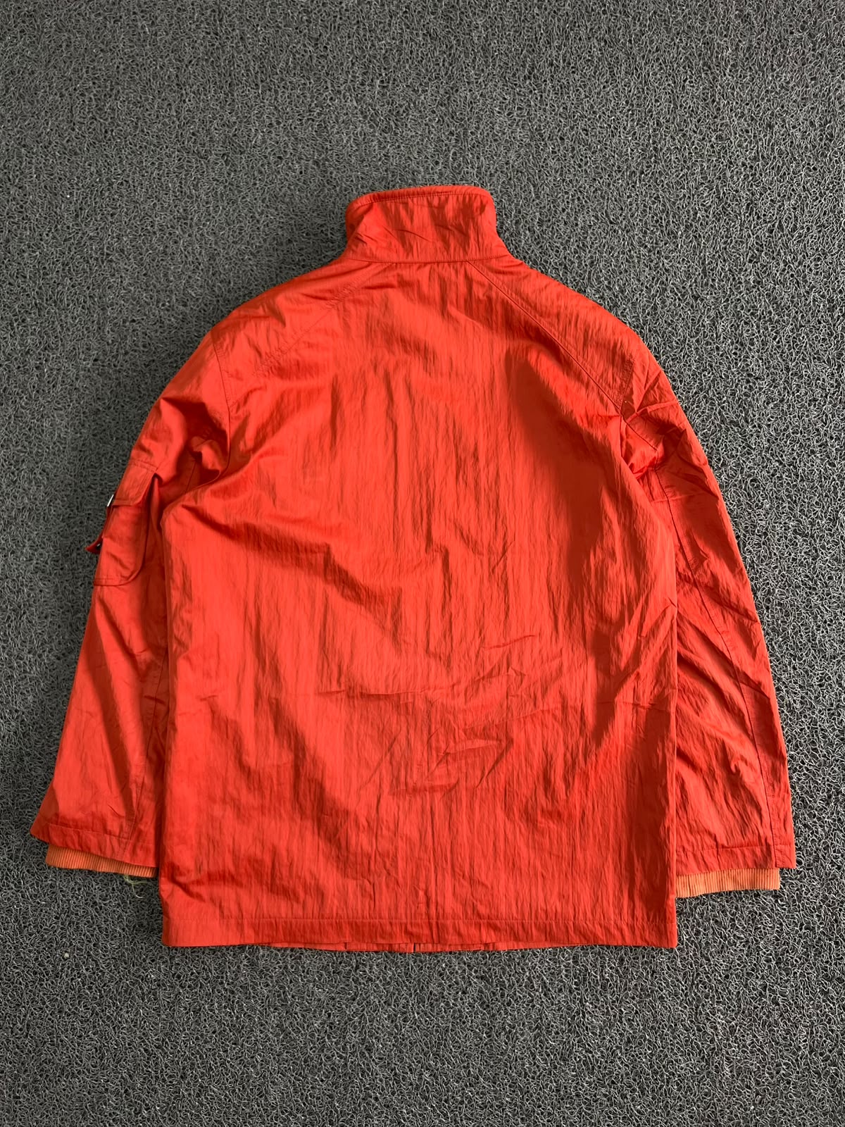 Vintage Utility Field Jacket with Multi-Pocket Design
