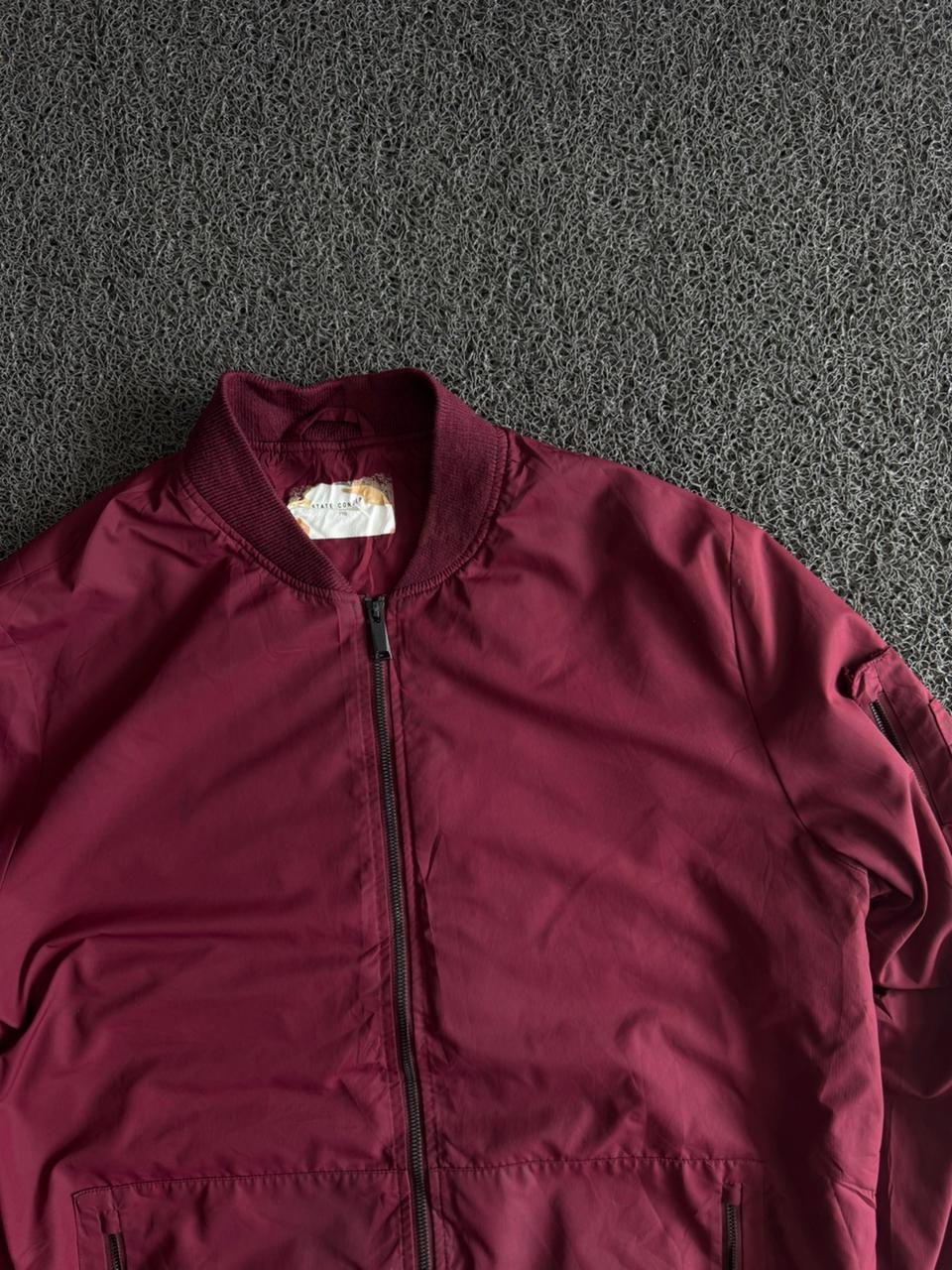 Vintage Bomber Jacket – Zip Front Utility Style
