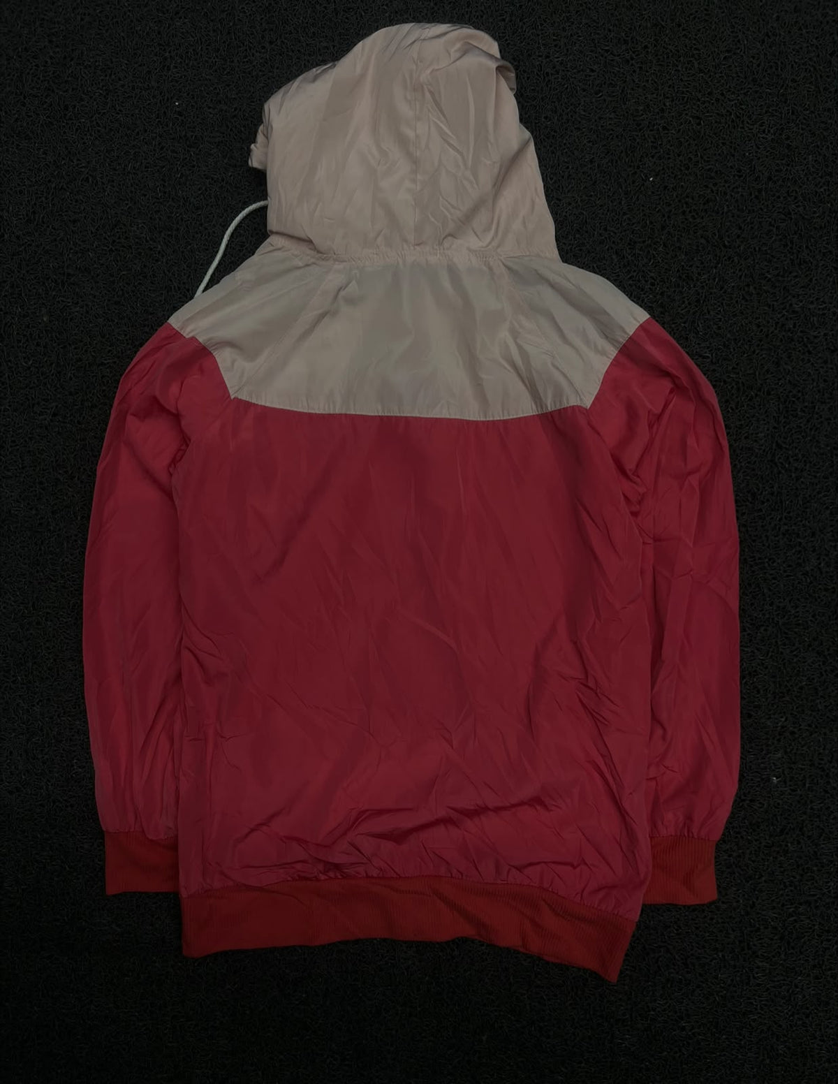 Color Block Hooded Zip-Up Jacket