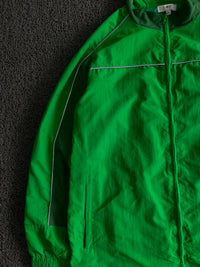 Retro Green Outdoor Zip Jacket