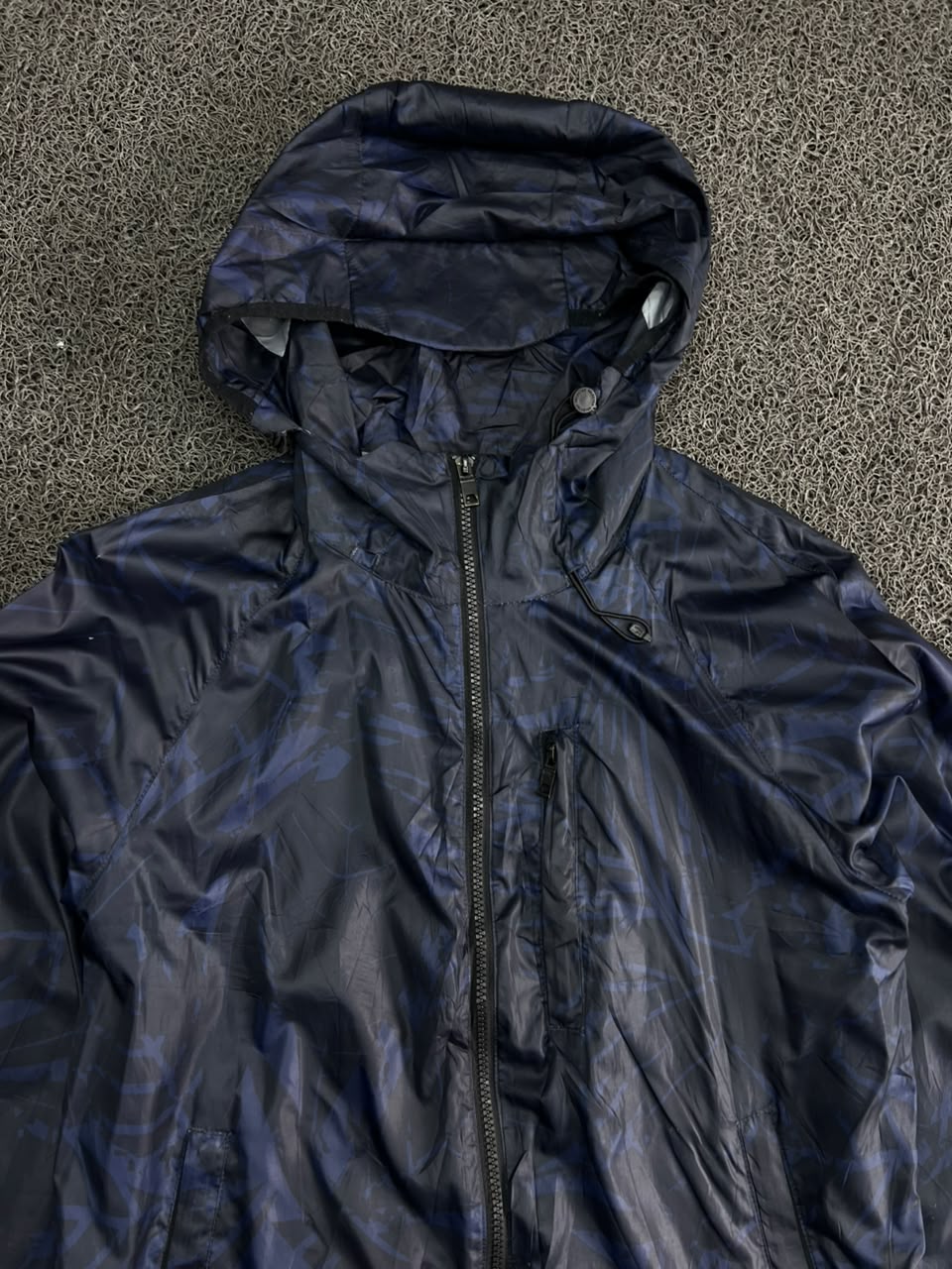 Hooded Lightweight Windbreaker Jacket – Full Zip Outdoor Rain Jacket