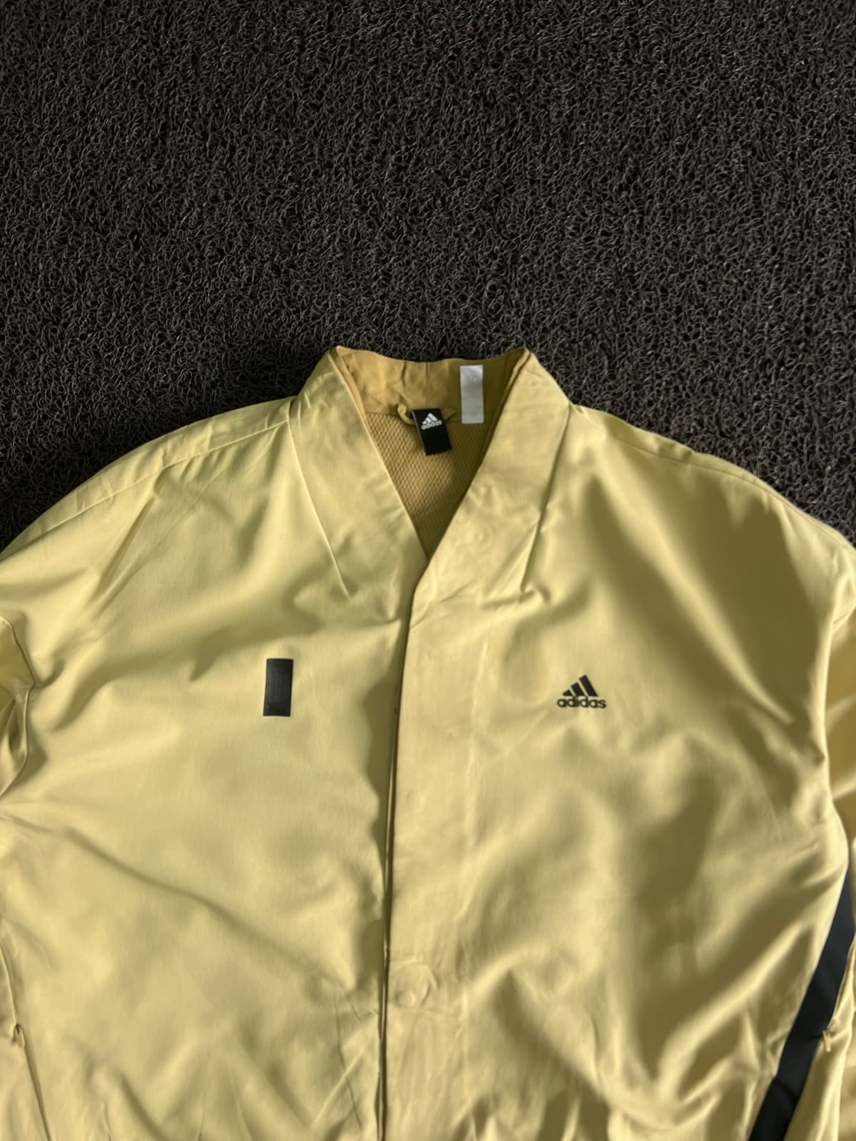 Adidas Vintage Yellow Track Jacket