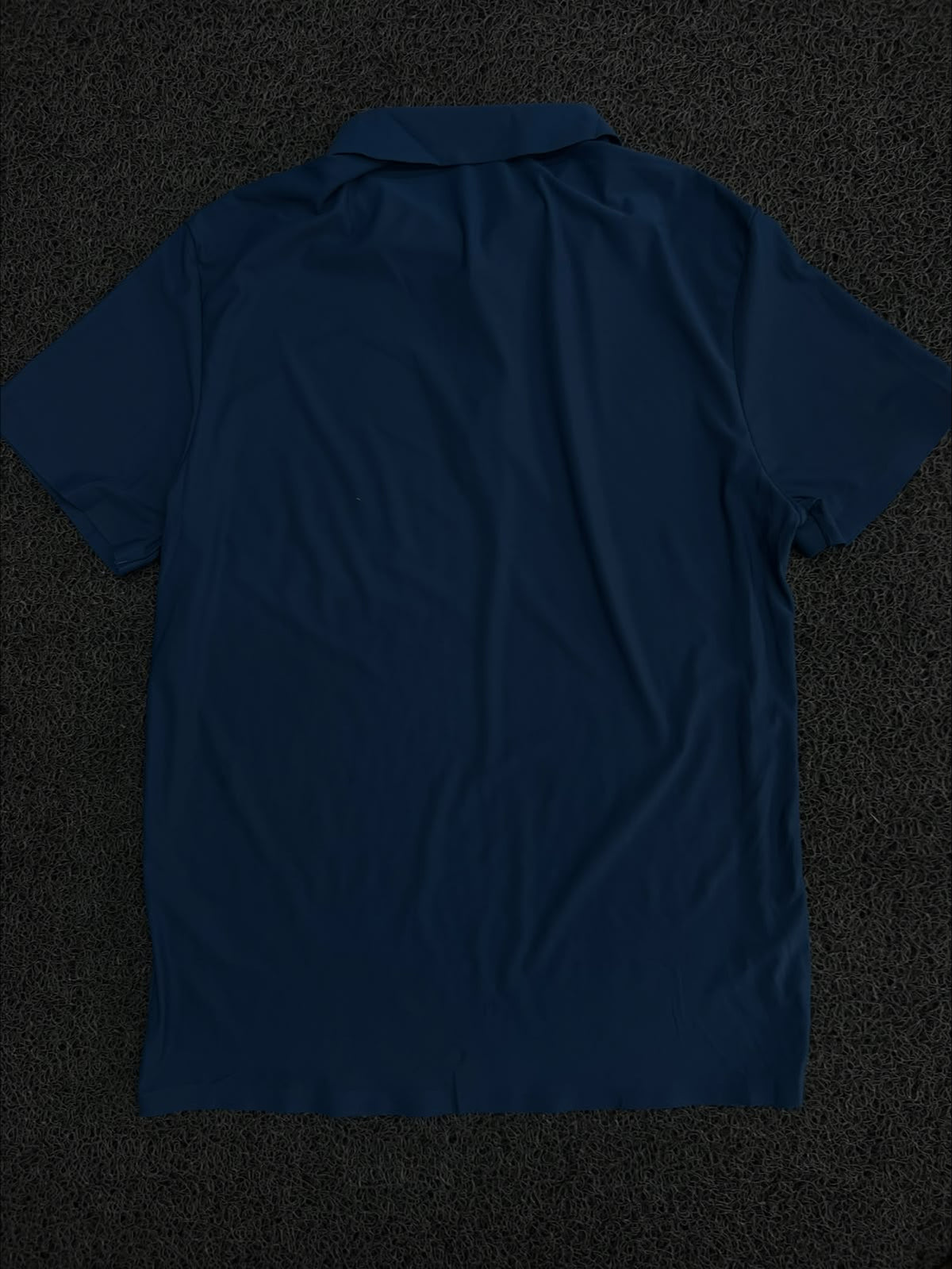 Blue Plain Polo T-Shirt – Short Sleeve
