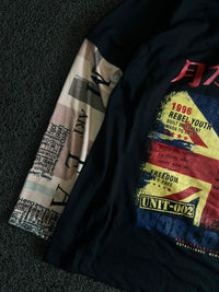 Rebel Youth  Graphic Double-Layer Long Sleeve T-Shirt