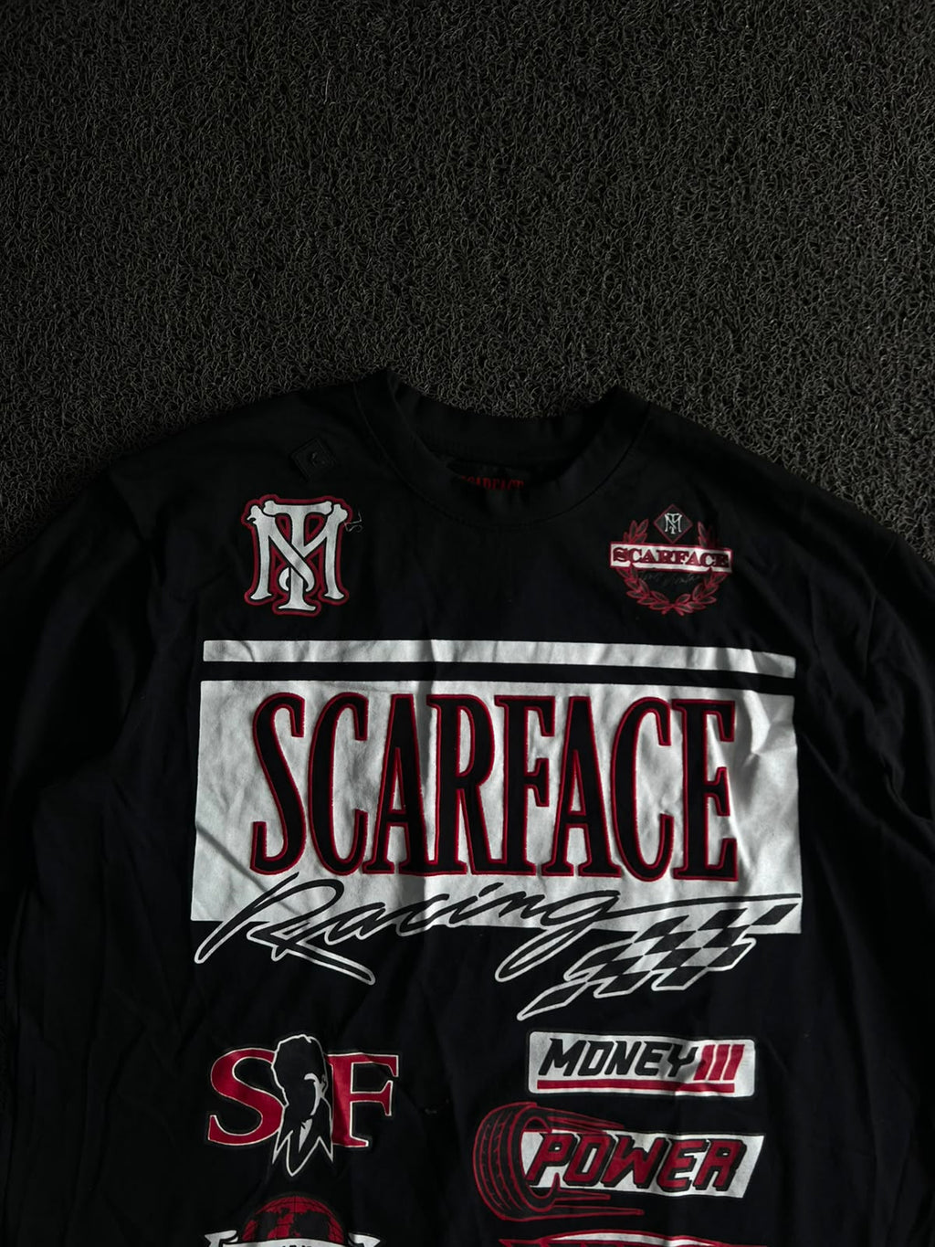 Vintage Scarface Racing Graphic T-Shirt – Streetwear Tee