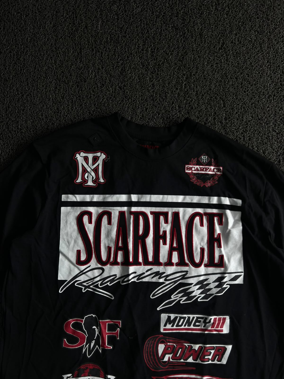 Vintage Scarface Racing Graphic T-Shirt – Streetwear Tee