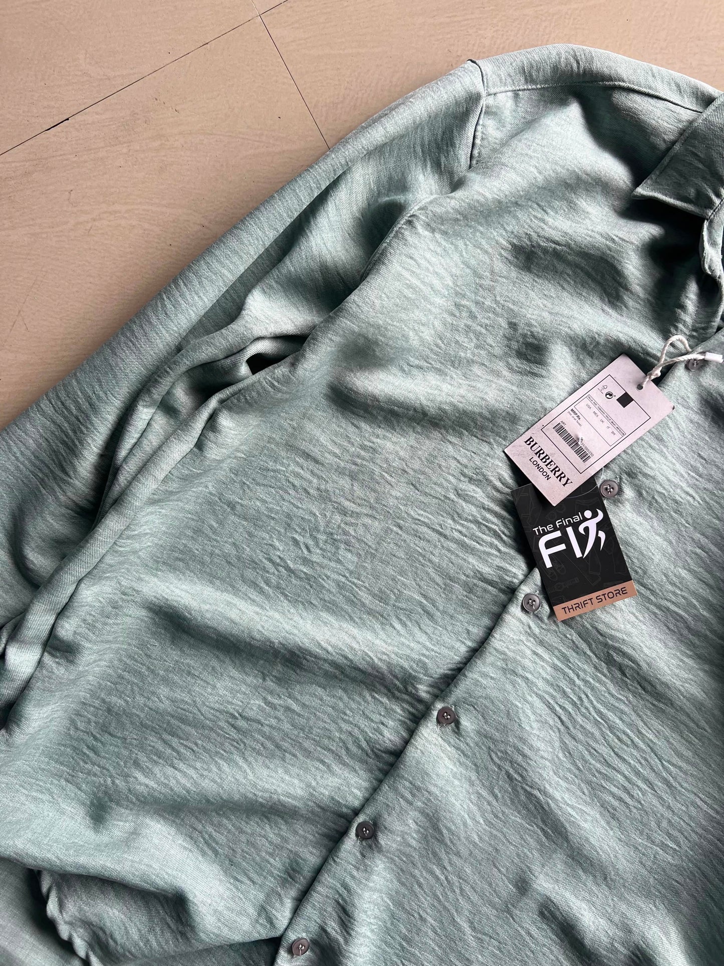 Burberry Men's Premium Casual Full Sleeve Button-Up Shirt