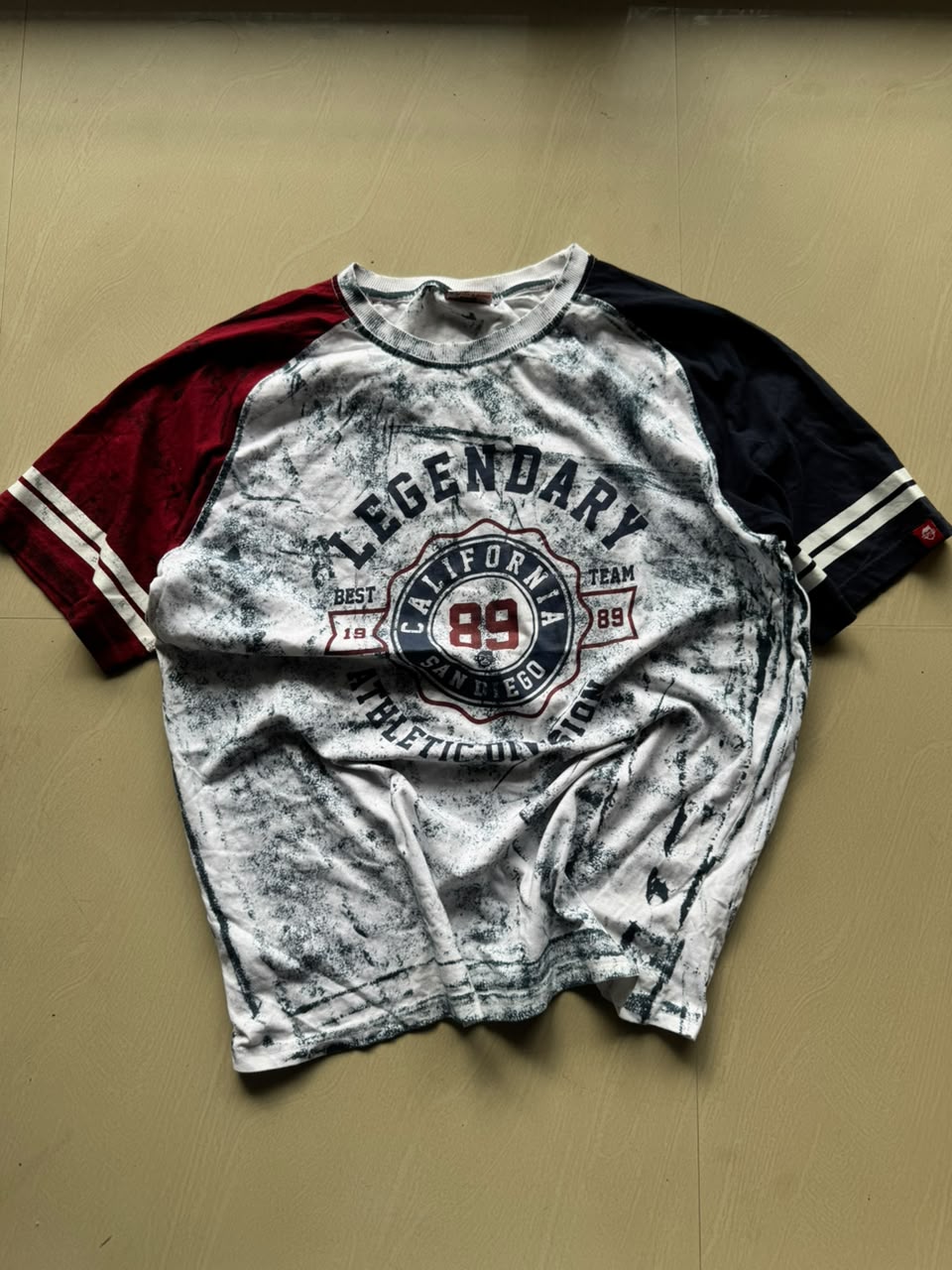 Vintage Legendary 89 Athletic Division Raglan T-Shirt
